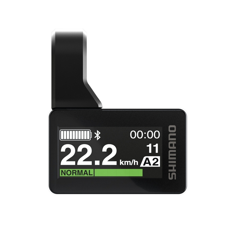 Shimano SC-EN600 Display quickly switches screens to view key riding data.